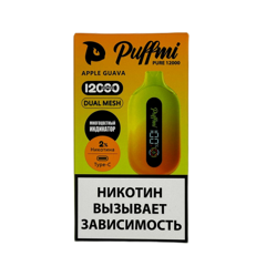 PUFFMI PURE Яблоко Гуава 12000 Затяжек