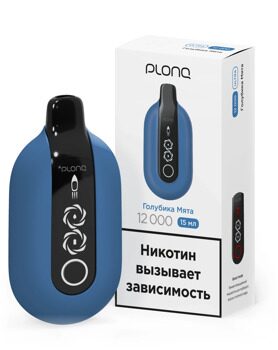 Plonq 12000 Затяжек Голубика Мята