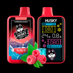 Husky Air Max Ultra 25000 Затяжек Tornado Rasp (Малина Мята Со Льдом)