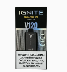 IGNITE V120 Ледяной Ананас 12000 Затяжек