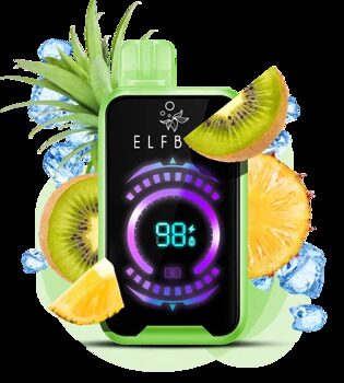 ELF BAR 18000 Затяжек Kiwi Pineapple Ice (Киви Ананас Лёд)