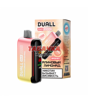 Duall 12000 затяжек Малиновый Лимонад