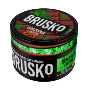 BRUSKO Шоколад С Мятой 250 грамм