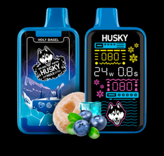 Husky Air Max Ultra 25000 затяжек Holy Bagel (Черника Пончик Лёд)