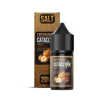 Жидкость Cataclysm Salt Earthquake (Табак Шоколад Лесной Орех) 30 мл.