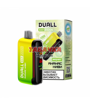 Duall 12000 затяжек Ананас Киви