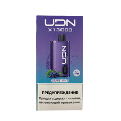 UDN X Виноград Мята 13000 Затяжек