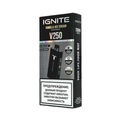Ignite V250 25000 затяжек Ванильное Мороженое
