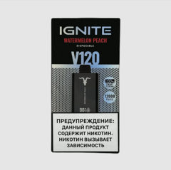 IGNITE V120 Арбуз Персик 12000 Затяжек