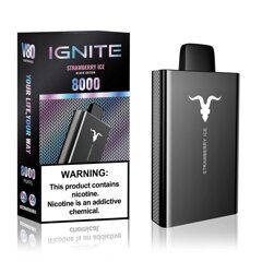 IGNITE V80 8000 Затяжек Strawberry Ice (Клубника Со Льдом)