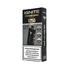 Ignite V250 25000 затяжек Клубника Банан