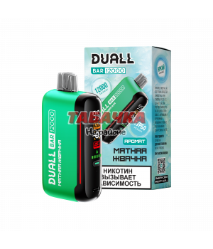 Duall 12000 затяжек Мятная Жвачка