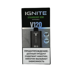 IGNITE V120 Клубника Киви 12000 Затяжек