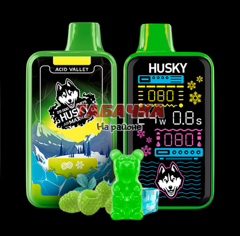Husky Air Max Ultra 25000 затяжек Acid Valley (Мармелад Кислые Ягоды Лёд)
