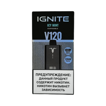 IGNITE V120 Ледяная Мята 12000 Затяжек