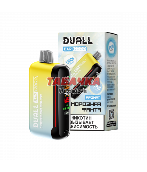 Duall 12000 затяжек Морозная Фанта