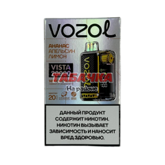 VOZOL VISTA 20000 Затяжек Ананас Апельсин Лимон