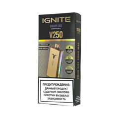 Ignite V250 25000 затяжек Виноград Лёд